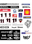 Ducati Infostrada Bayliss - Xaus Decal Kit